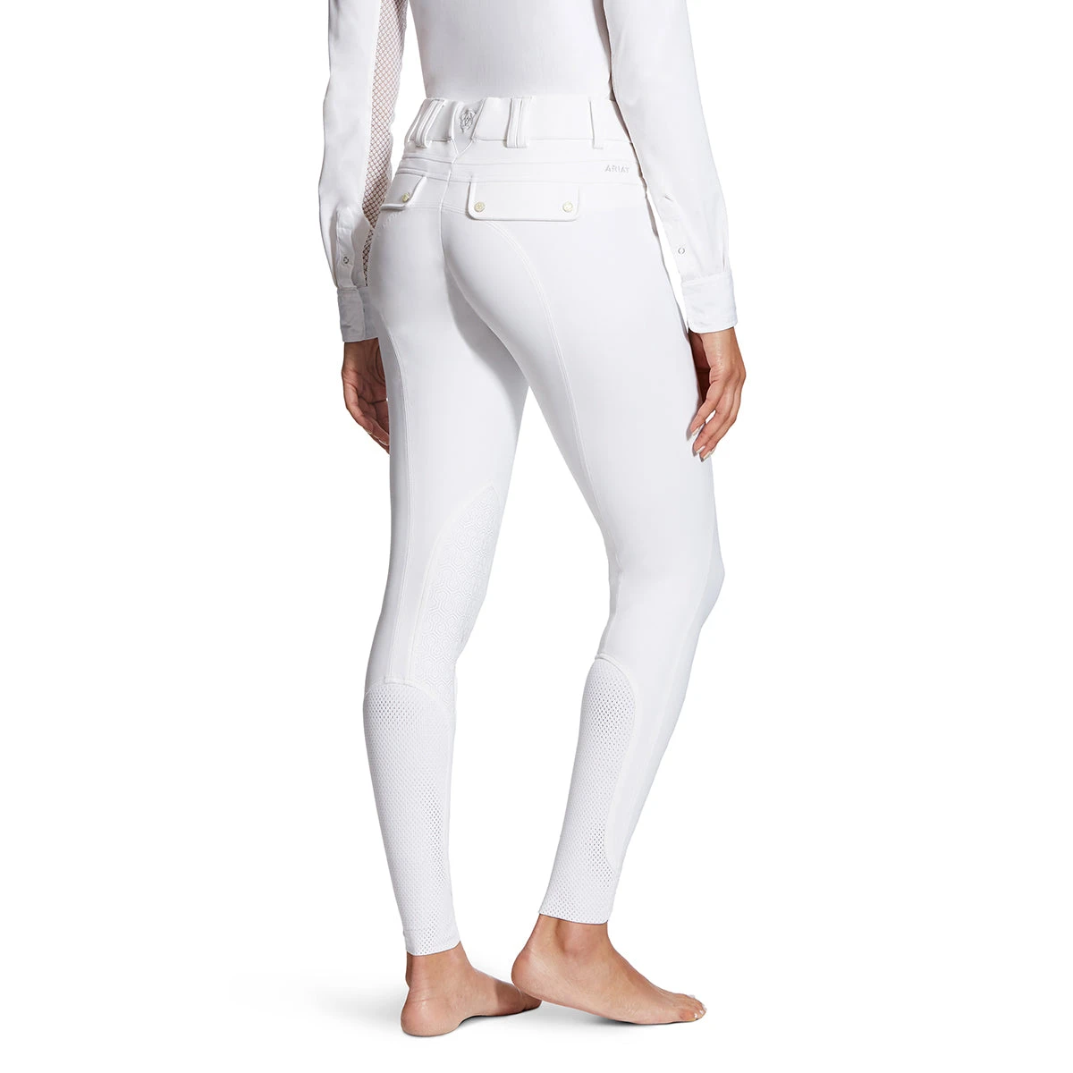 Ariat Tri Factor Grip Knee Patch Ladies Breech 6 Ariat Tri Factor Grip Knee Patch Ladies Breech - Image 4