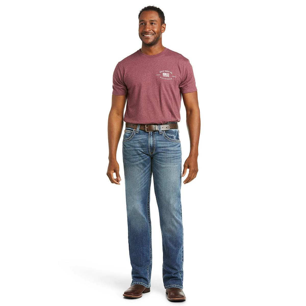 Ariat M5 Stillwell Straight Leg Mens Jeans 8 Ariat M5 Stillwell Straight Leg Mens Jeans - Image 6