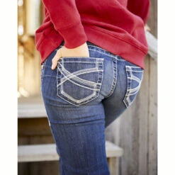 Ariat REAL Ivy Stretch Stackable Straight Leg Ladies Jean