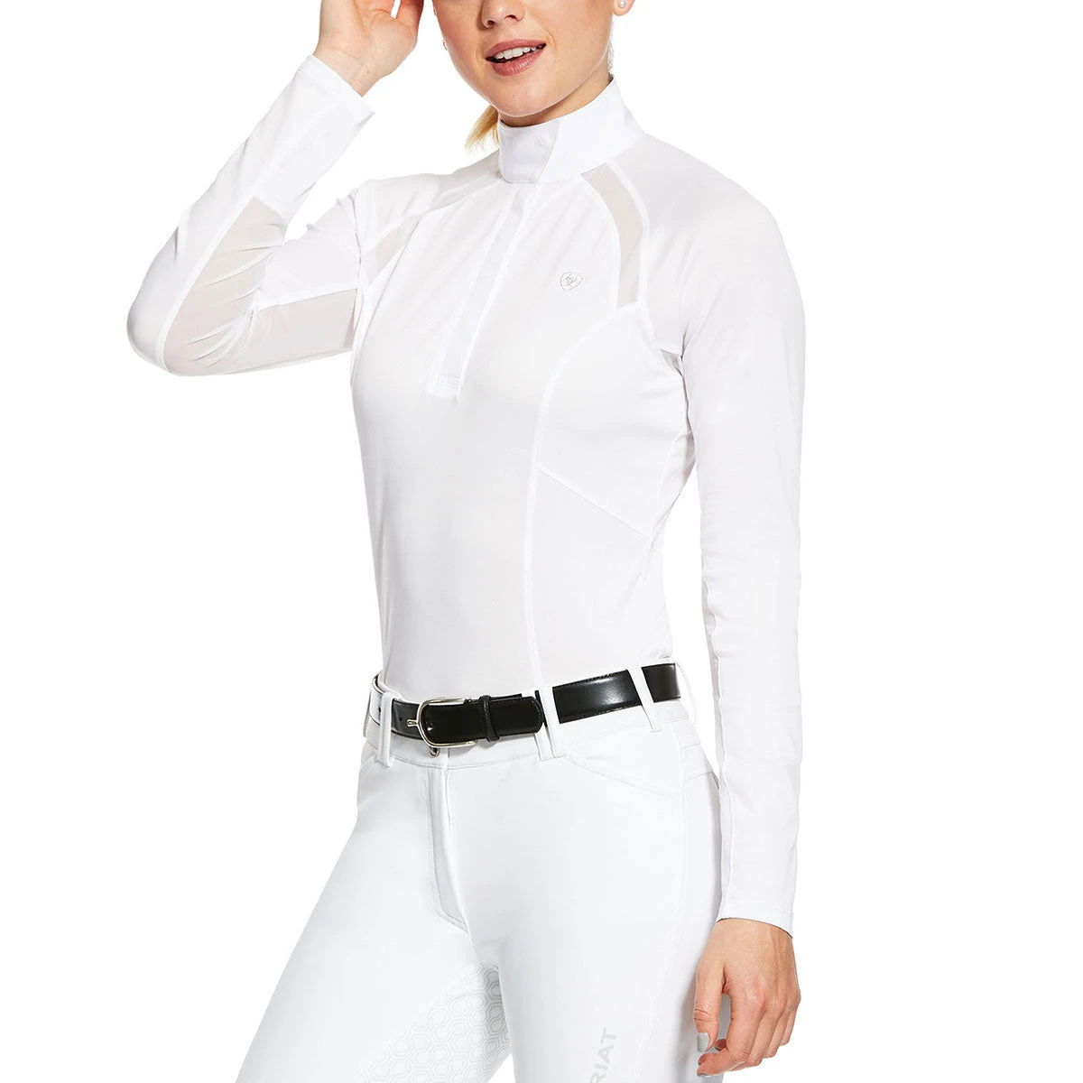 Ariat Sunstopper 2.0 Quarter Zip Ladies Show Shirt 3 Ariat Sunstopper 2.0 Quarter Zip Ladies Show Shirt