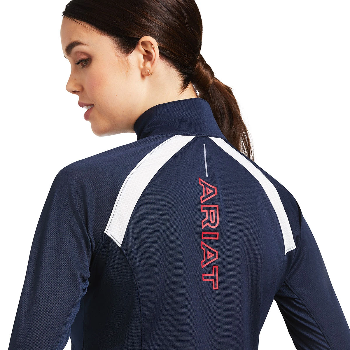 Ariat Sunstopper 2.0 Ladies Quarter Zip - Team 4 Ariat Sunstopper 2.0 Ladies Quarter Zip - Team - Image 2