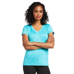 Ariat Laguna Ladies Short Sleeve Tee -Lemie Horse Care Shop 10039401 c1100