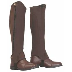 TuffRider Grippy Nubuck Childs Half Chap