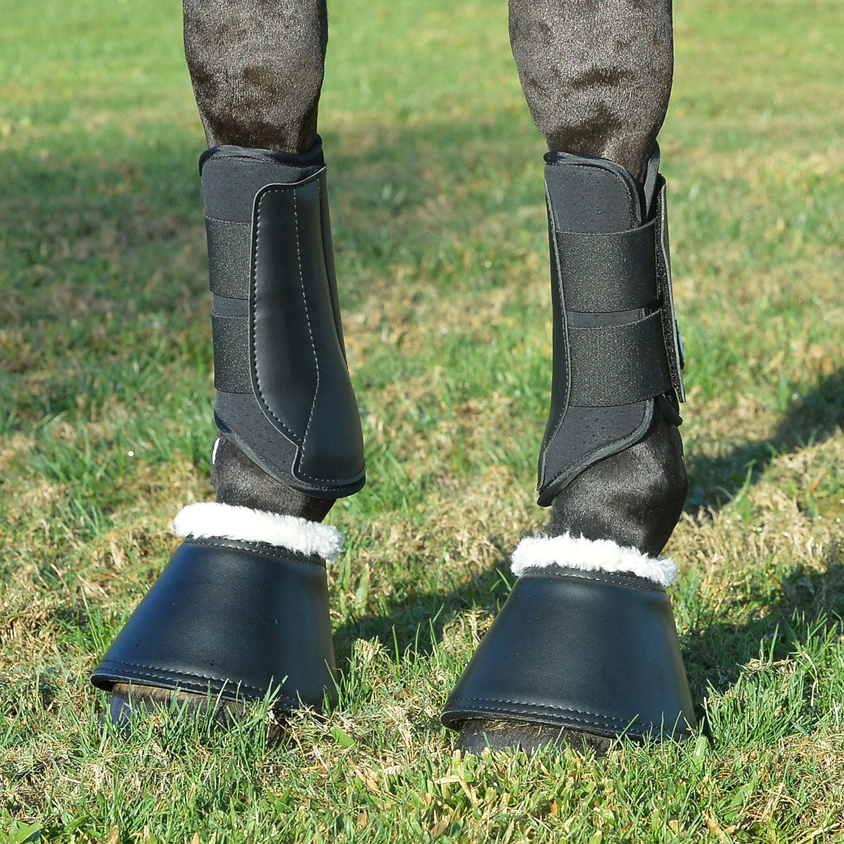 Equifit Essential Bell Boot With Sheepswool Top 4 Equifit Essential Bell Boot With Sheepswool Top - Image 2