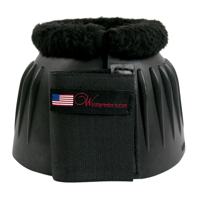 Walsh Fleece Top Ribbed Bell Boots With Velcro 4 Walsh Fleece Top Ribbed Bell Boots With Velcro - Image 2