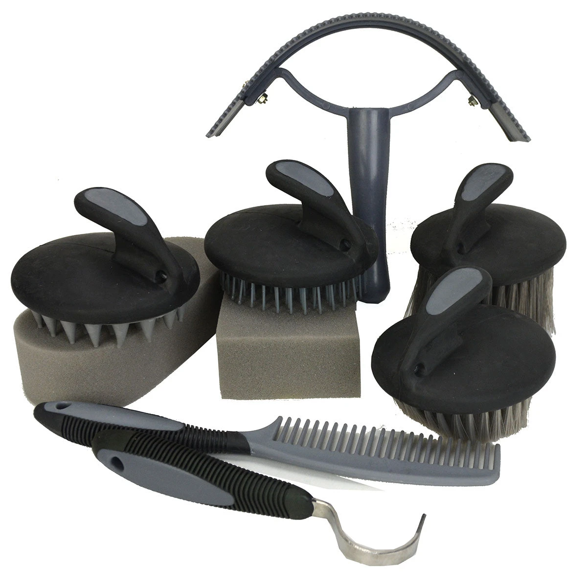 Zipper Lid Grooming Tote Bag With 10 Pc Tool Set 4 Zipper Lid Grooming Tote Bag With 10 Pc Tool Set - Image 2