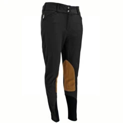 Tailored Sportsman Ladies Trophy Hunter Knee Patch Breech - Black