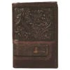 Justin Trifold Mens Tooled Leather Wallet -Lemie Horse Care Shop 2005765w4