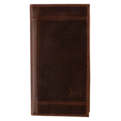 Justin Rodeo Russet Leather Mens Wallet