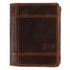 Justin Front Pocket Russet Leather Bifold Mens Wallet -Lemie Horse Care Shop 2005783w5 1
