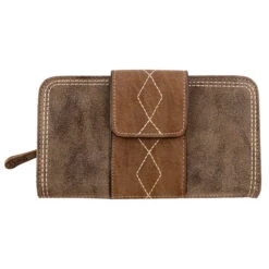 Justin Weathered Brown Ladies Wallet -Lemie Horse Care Shop 2166775w 1