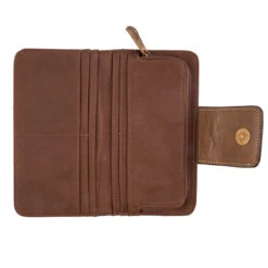 Justin Weathered Brown Ladies Wallet -Lemie Horse Care Shop 2166775w 2