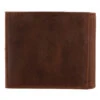 Justin Back Pocket Bifold Mens Wallet - Brindle Inlay -Lemie Horse Care Shop 2172768w3 3