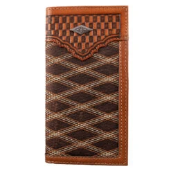Justin Rodeo Mens Wallet - Crisscross Stitch -Lemie Horse Care Shop 22054767w5 1