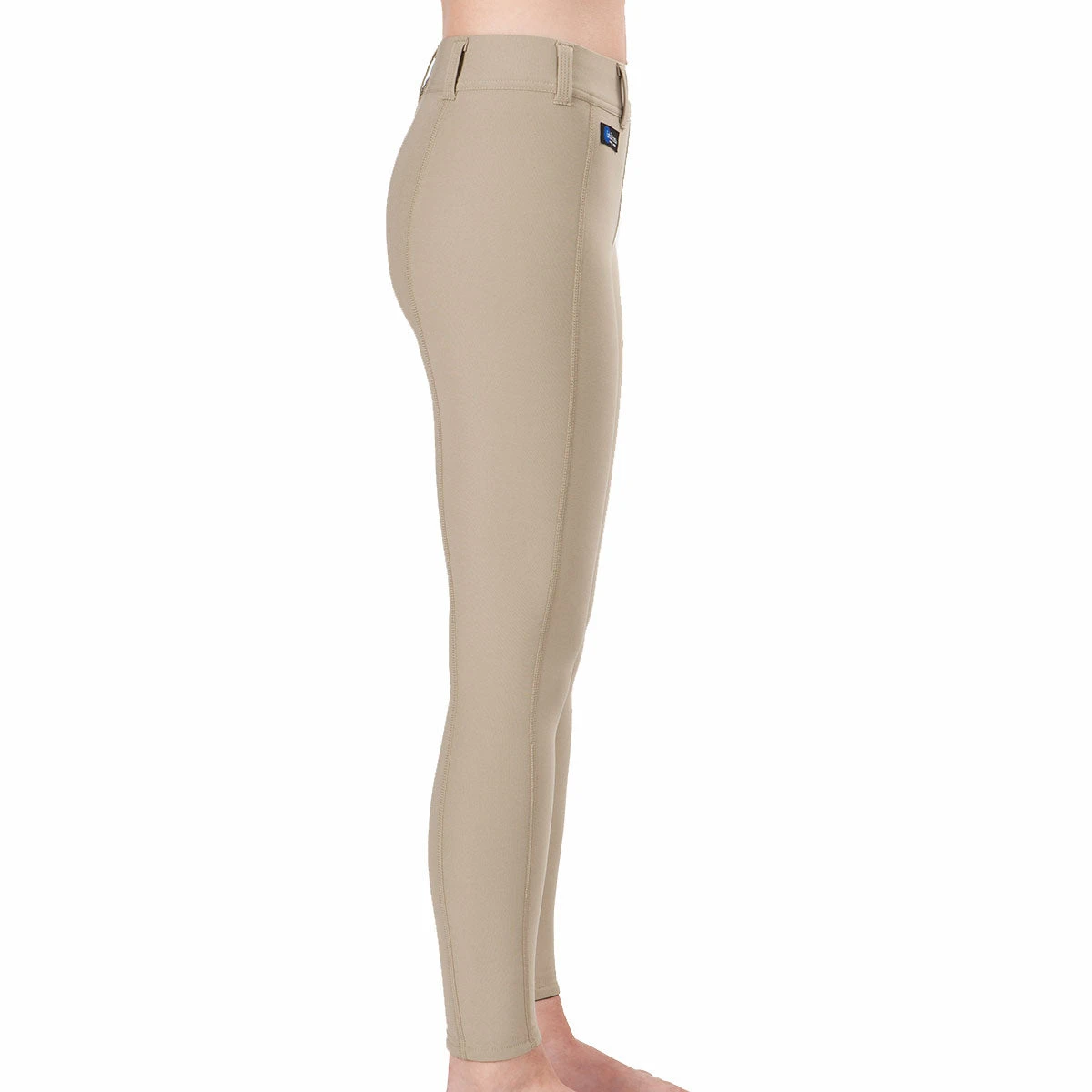 Irideon Issential Knee Patch Girls Riding Tights 5 Irideon Issential Knee Patch Girls Riding Tights - Image 3