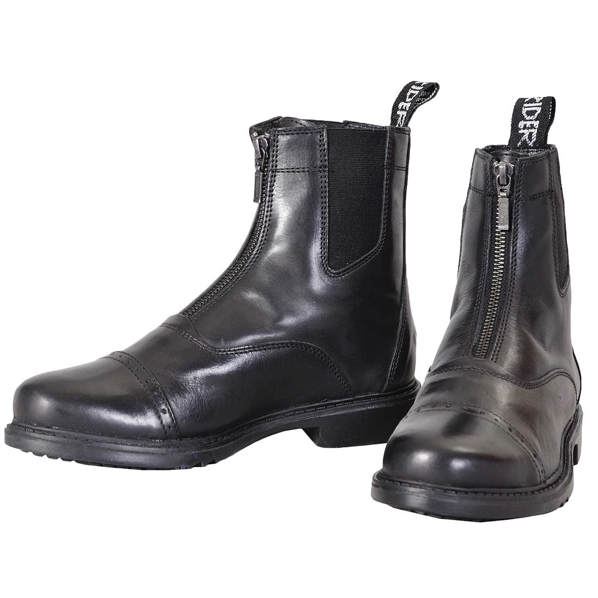 TuffRider Baroque Front Zip Kids Paddock Boot 3 TuffRider Baroque Front Zip Kids Paddock Boot