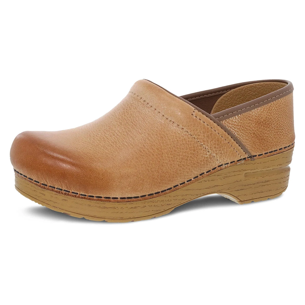 Dansko Professional Honey Distressed Ladies Clog 3 Dansko Professional Honey Distressed Ladies Clog