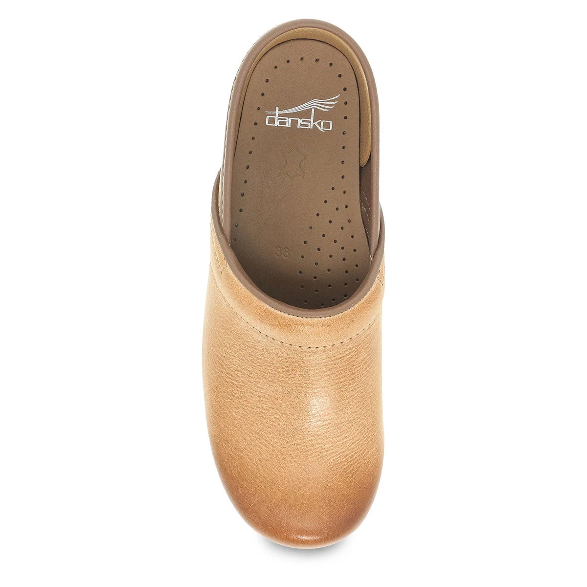 Dansko Professional Honey Distressed Ladies Clog 4 Dansko Professional Honey Distressed Ladies Clog - Image 2