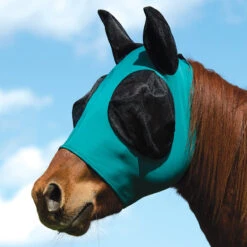 Weaver Leather CoolAid Equine Lycra Fly Masks -Lemie Horse Care Shop 37405 40 c1168