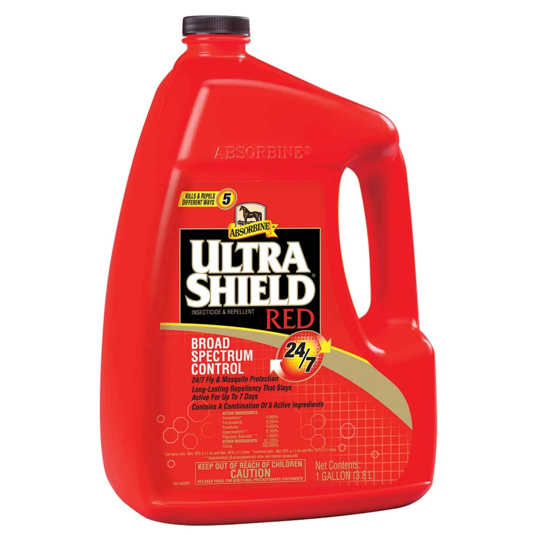 Absorbine Ultrashield Red Fly Spray Gallon 3 Absorbine Ultrashield Red Fly Spray Gallon