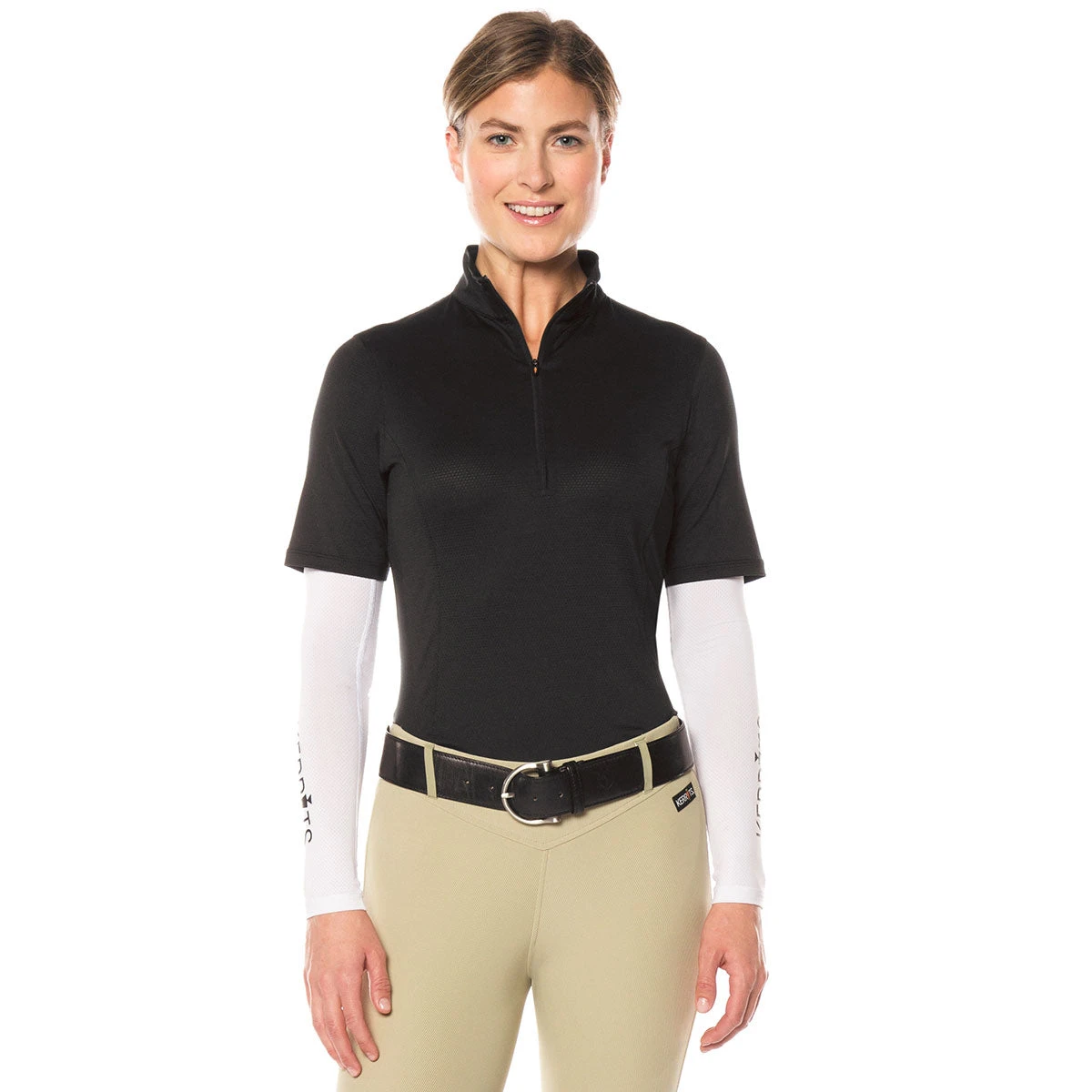 Kerrits Ice Fil Lite Short Sleeve Show Shirt 8 Kerrits Ice Fil Lite Short Sleeve Show Shirt - Image 6