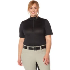 Kerrits Ice Fil Lite Short Sleeve Show Shirt 12 Kerrits Ice Fil Lite Short Sleeve Show Shirt -Lemie Horse Care Shop 40422k c1105 alt1