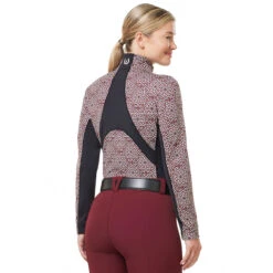 Kerrits Rail Side Quarter Zip Ladies Technical Top -Lemie Horse Care Shop 40700p k c1110 alt1