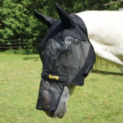 Absorbine Ultrashield Fly Mask With Ears And Removable Nose -Lemie Horse Care Shop 430151 c1105 dbdf31b9 5ec8 4533 bda6 c1be1aa0f5b9