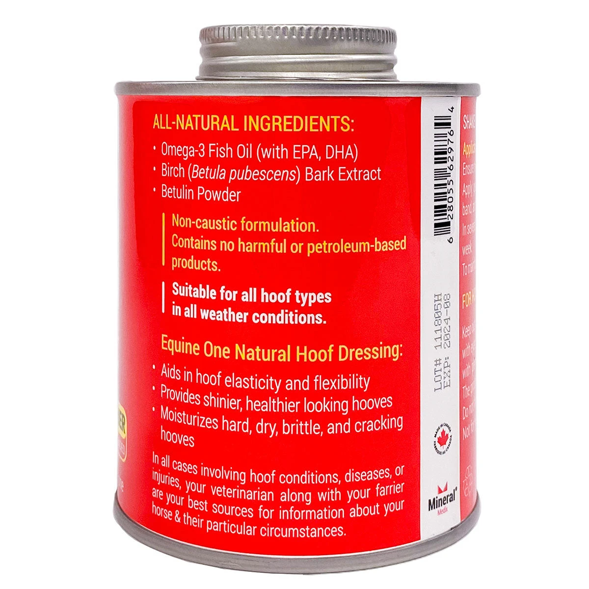 Hoof Dressing Natural Hoof Repair Dressing 16 Oz 4 Hoof Dressing Natural Hoof Repair Dressing 16 Oz - Image 2
