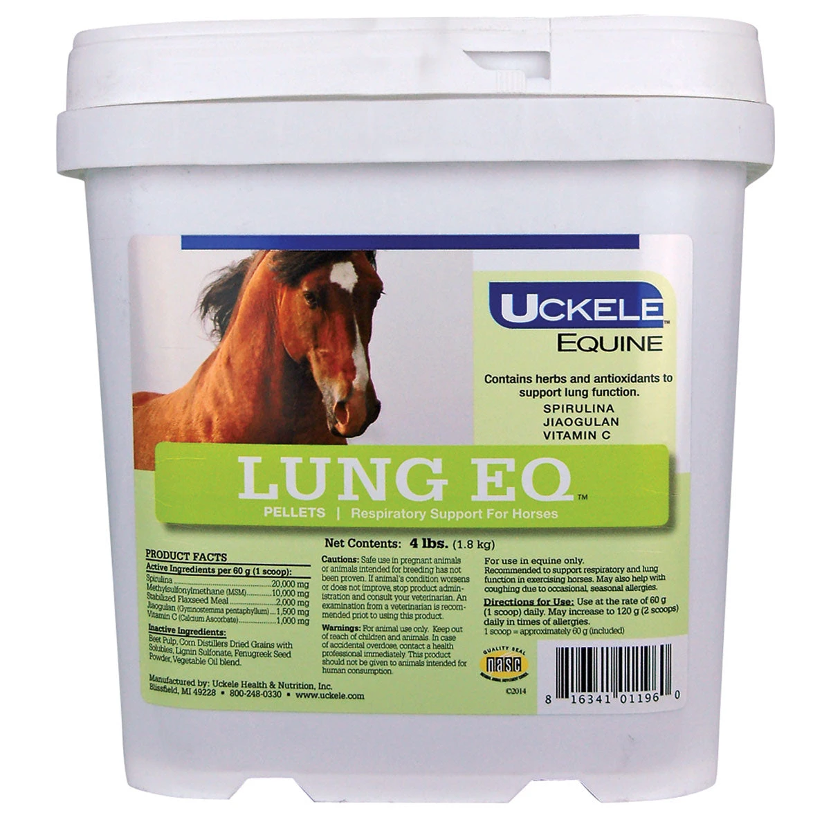 Uckele Lung EQ Pellets 4 Lb 3 Uckele Lung EQ Pellets 4 Lb