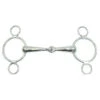 Centaur 2-Ring Pessoa Gag Bit 4.5 In -Lemie Horse Care Shop 464287