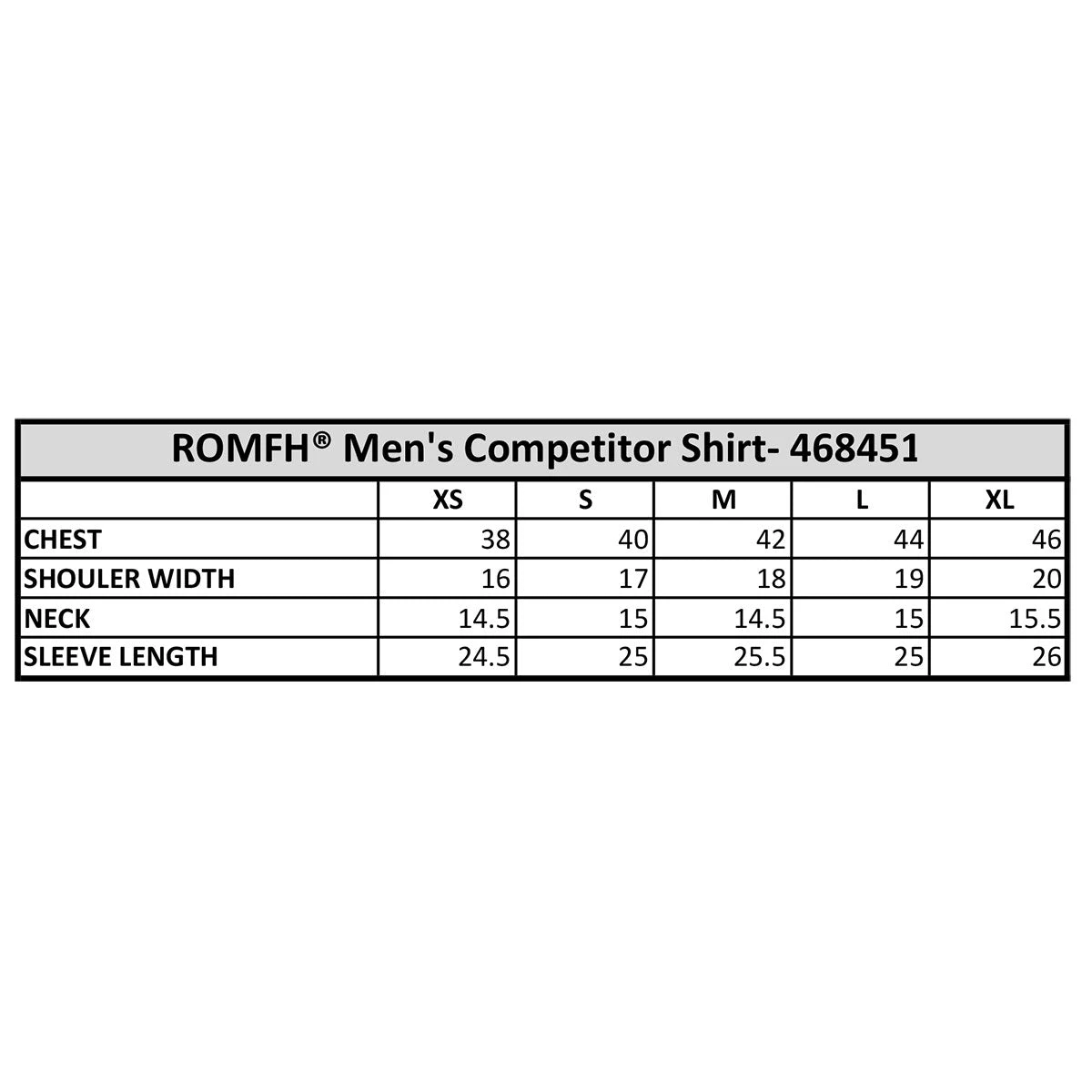 ROMFH Competitor Long Sleeve Mens Show Shirt 4 ROMFH Competitor Long Sleeve Mens Show Shirt - Image 2
