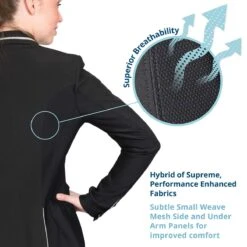 Ovation Hybrid Euro Ladies Show Coat -Lemie Horse Care Shop 471157 c1105 alt4