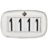 LeMieux Leather Saddle Pad Number Holder - 4 Number -Lemie Horse Care Shop 5574nh c1172