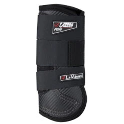 LeMieux Carbon Air XC Boots - Black Front -Lemie Horse Care Shop 588axc f c1105 alt2