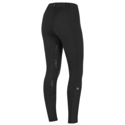 Kerrits Thermo Tech Full Leg Girls Winter Riding Tight - Black -Lemie Horse Care Shop 60555k bk c1105 alt2