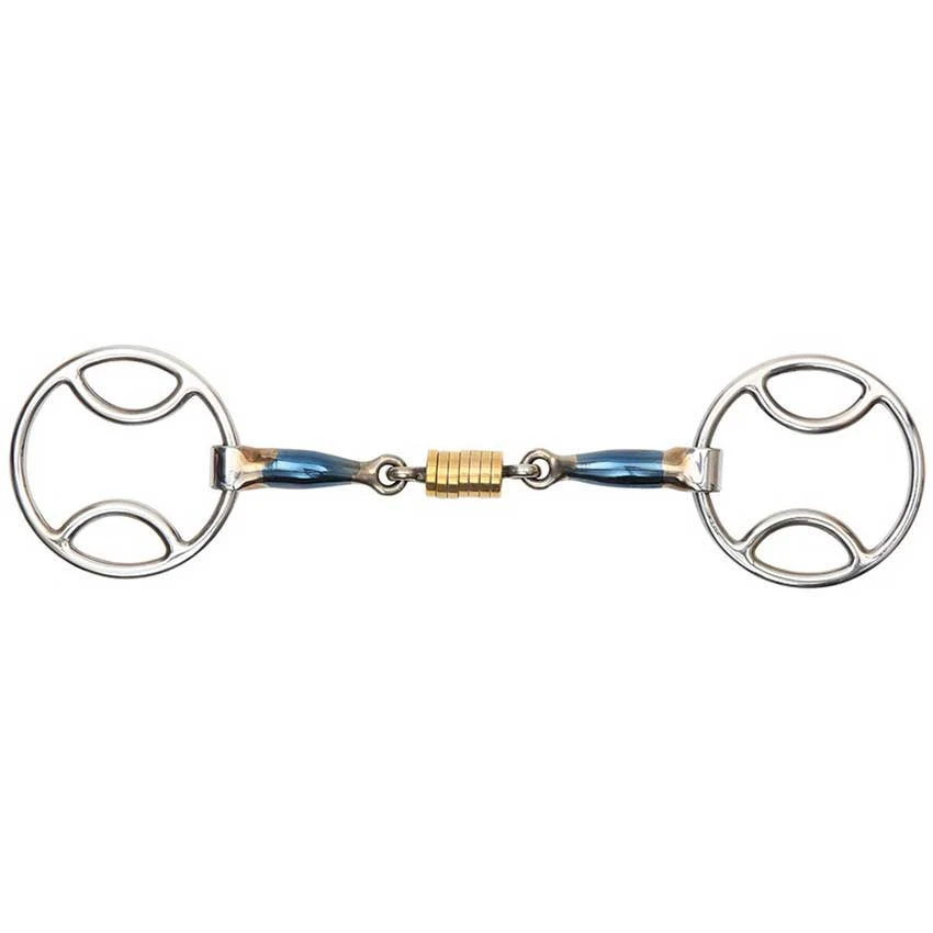 Shires Blue Sweet Iron Bevel With Roller Link 3 Shires Blue Sweet Iron Bevel With Roller Link