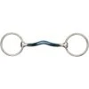 Shires Blue Sweet Iron Low Port Mullen Loose Ring Snaffle -Lemie Horse Care Shop 6357s