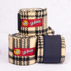 5/A Baker Fleece Pony Polo Wraps - Set Of 4 -Lemie Horse Care Shop 7099j c1146