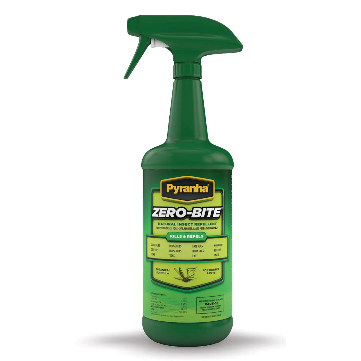 Pyranha Zero Bite Natural Fly Spray 32 Oz 3 Pyranha Zero Bite Natural Fly Spray 32 Oz