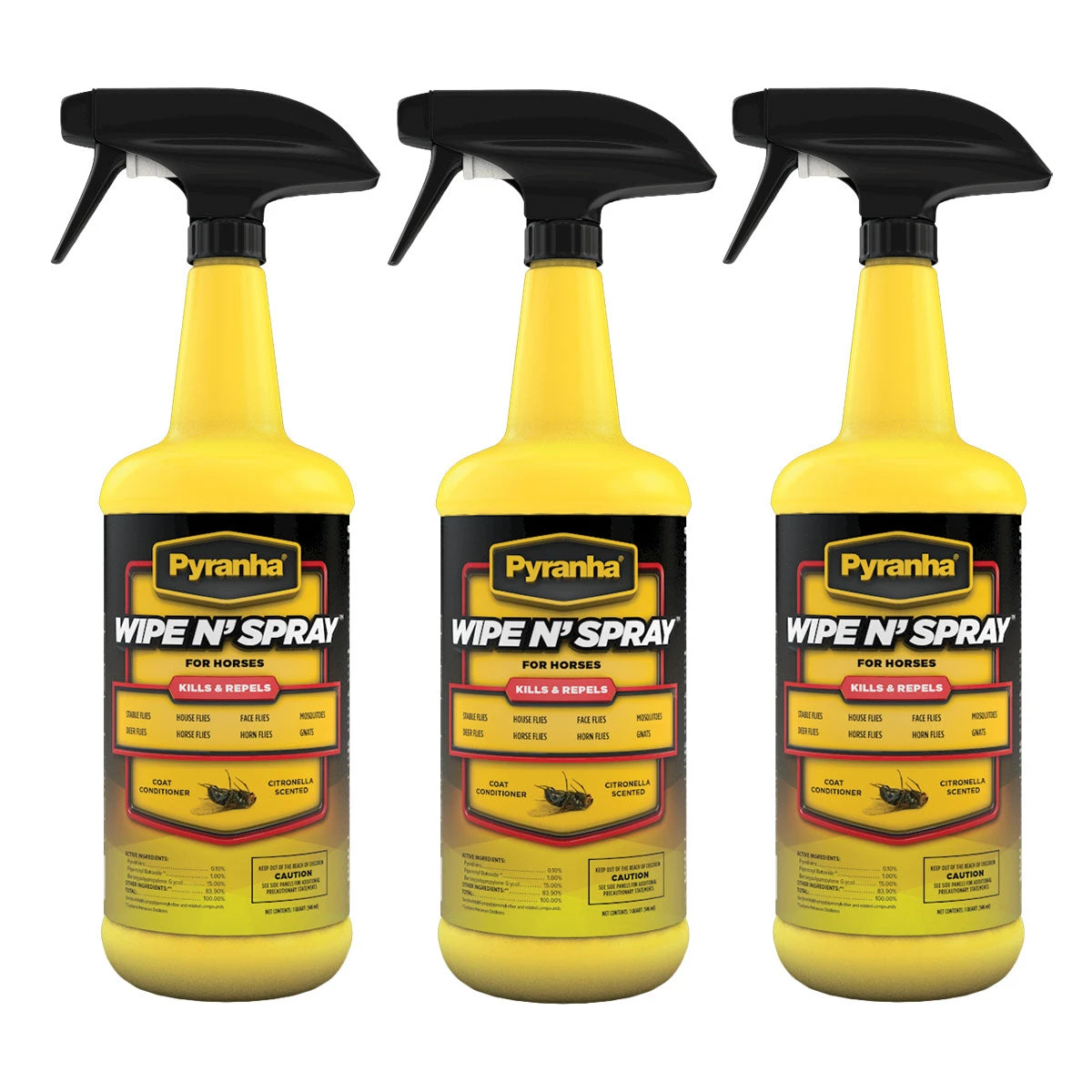 Pyranha Wipe N Spray 32 Oz Oil Based 3 Pack Special 3 Pyranha Wipe N Spray 32 Oz Oil Based 3 Pack Special