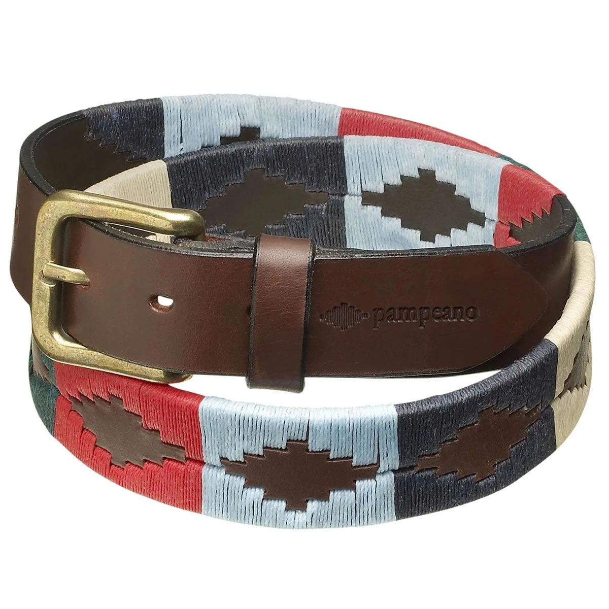 Pampeano Multi-Colored Stitched Belt 3 Pampeano Multi-Colored Stitched Belt