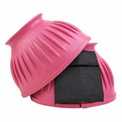 Bell Boots Rubber Ribbed With EZ Pull Fasteners -Lemie Horse Care Shop 8838b c1156