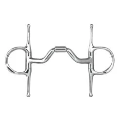 Myler Full Cheek Ss Ported Barrel Mb33 - Test Ride Bit