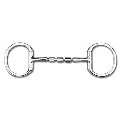 Myler Eggbutt Mullen SS Triple Barrel MB32-3 - Test Ride Bit 3 Myler Eggbutt Mullen SS Triple Barrel MB32-3 - Test Ride Bit