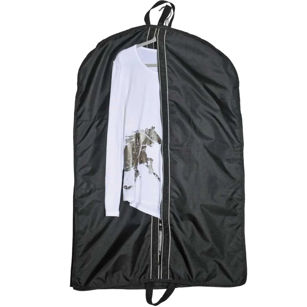 Chestnut Bay 3 Inch Gusset Garment Bag - Black 4 Chestnut Bay 3 Inch Gusset Garment Bag - Black - Image 2