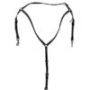 Beta Buxton Breastcollar For Training Surcingles -Lemie Horse Care Shop FW2944BLK