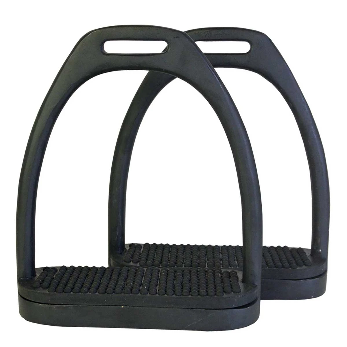 Perris Black Powder Coated Stirrup Irons 4 Perris Black Powder Coated Stirrup Irons - Image 2