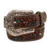 Ariat Turquoise Inlay Girls Belt -Lemie Horse Care Shop a1304027 c1109