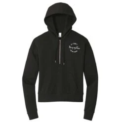 If I Cant Bring My Horse Ladies Fleece Quarter Zip Hoodie
